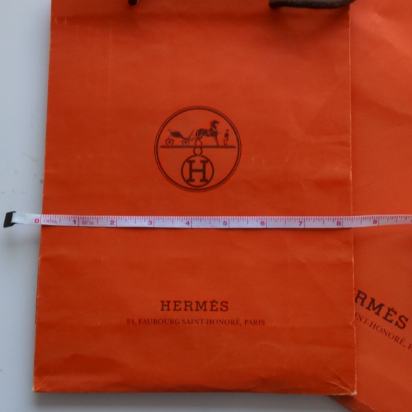 Hermes shopping bags x 2 - Picture 7 of 9